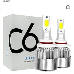 Evomosa C6 9006 Led Headlight Bulbs All-in-One Head-Lamps
